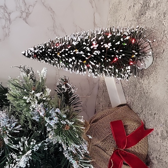 Vintage Other - vintage o'well bottle brush lighted christmas tree